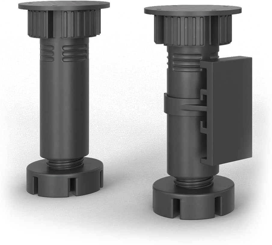 Vicco Küchenzeile Raul, Goldkraft Eiche/Anthrazit, 240 cm, AP Schwarz Gemustert, mit modularen Elementen flexibel kombinierbar
