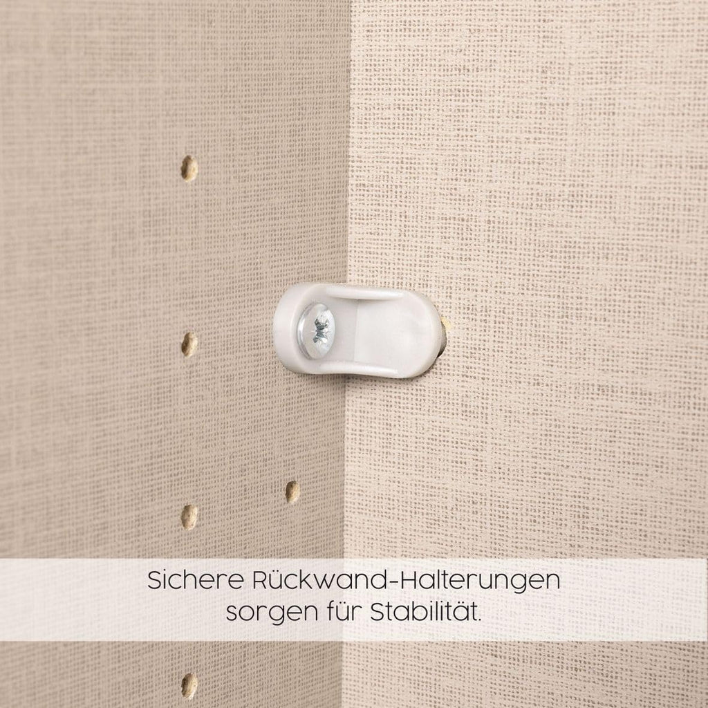 Rauch Möbel Celle, Kleiderschrank für Schlafzimmer, Kinderzimmer, Babyzimmer, Garderobe, Flur, 3-türig, 6 Schubladen, Farbe Hochglanz Weiß/Weiß, Breite 136 cm